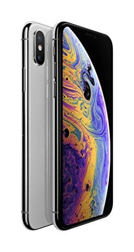 Image of Apple iPhone XS, 64GB, Silver (Renewed)