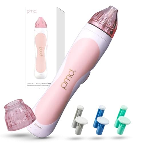 Image of PMD Personal Microderm Classic - At-Home Microdermabrasion Machine with Kit for Face & Body - Exfoliating Crystals and Vacuum Suction for Fresh and Radiant Skin