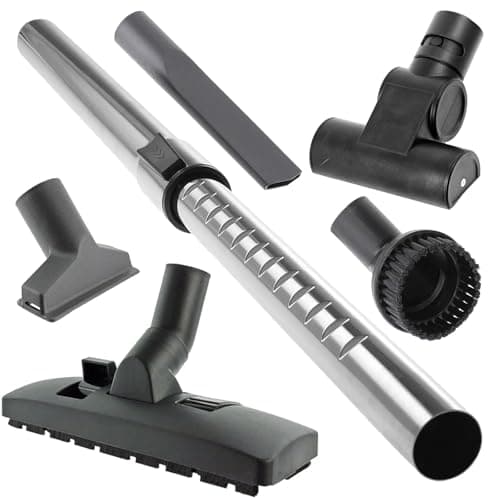 Image of Spares2go Mini Turbine Turbo Brush + Rod Tool Kit for Miele C1 C2 C3 S8310 S8320 Cat & Dog S8340 TT5000 Vacuum Cleaner (35mm)