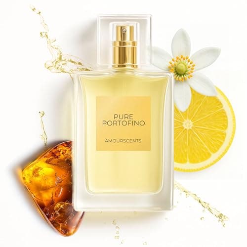 Image of Amour Scents - Neroli Portofino - Inspired Alternative for Men & Women Long Lasting, Luxurious Everyday Fragrance Aroma Exquisite Design - Ideal Use Work Travel Casual Wear - Pure Portofino (50ml)