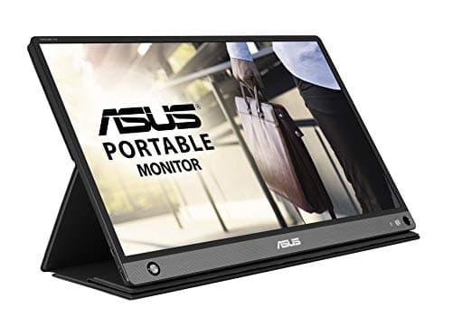 Image of ASUS ZenScreen Go MB16AHP 15.6 Inch USB Type-C Portable Monitor, FHD (1920x1080), IPS, up to 4 hours battery, Micro-HDMI, Foldable Smart case, Auto-Rotate