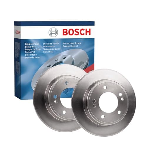Image of Bosch BD1638 Brake discs - ECE-R90 certified - 1 set of 2 discs