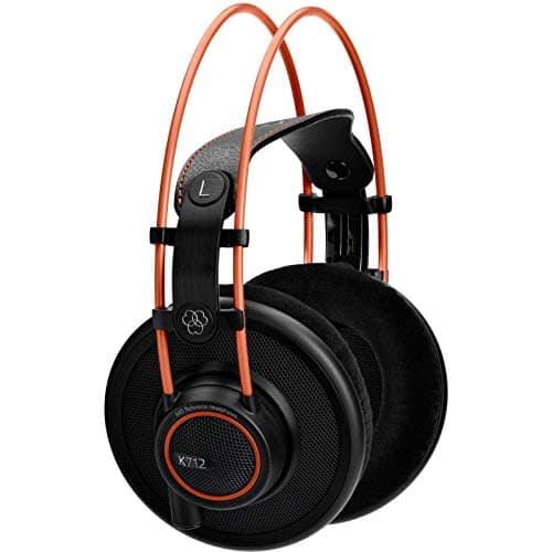 Image of AKG K712PRO Open-Back, Over-Ear Premium Reference Class Studio Headphones, Sophisticated Open Technology, Revolutionary Flat Wire Voice Coil, Broad and spacious soundstage, Comfortable Design - Black
