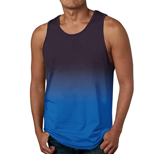 Image of Graphic T Shirt White Mens Vest Mens Vests Premium Camouflage Sleeveless Tank Top Training Bodybuilding Comfy