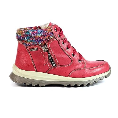 Image of Ladies Buttermere Red Waterproof Ankle Boot 7