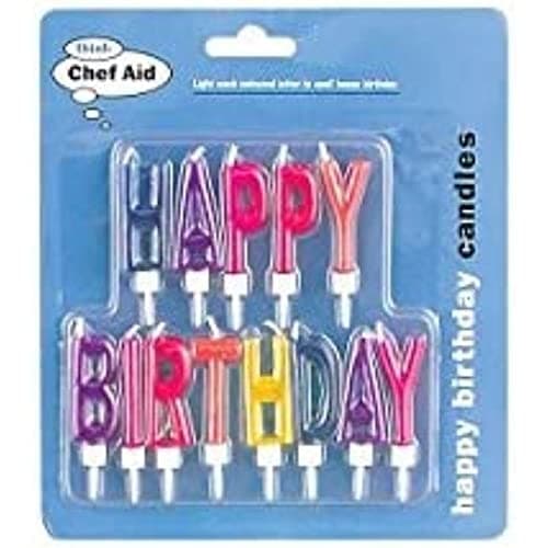 Image of Chef Aid Happy Birthday Candle Set