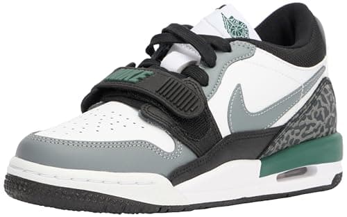 Image of NIKE Boys Air Jordan Legacy 312 Low (Gs) Sneaker, White Oxidized Green Black Cool Grey, 4.5 UK
