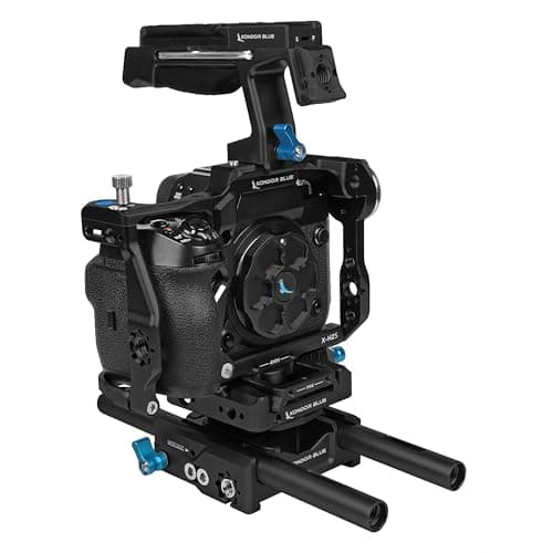 Image of KONDOR BLUE X-H2S/ X-H2 Base Rig MKII Compatible with Fujifilm | Black