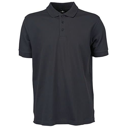 Image of Tee Jays Mens Luxury Stretch Short Sleeve Polo Shirt - Grey - XX-Large