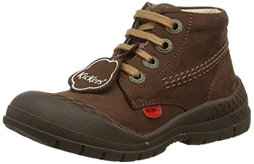 Image of Kickers Trukka Kick Hi, Baby Boys’ Boots, Brown (Brown BRWN), 7 (24 EU)
