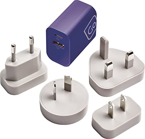 Image of Go Travel Worldwide USB-A & USB-C Mains Charger (Ref 576.101)
