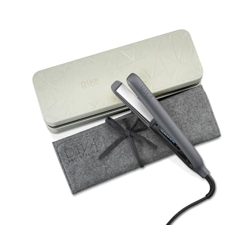 Image of Straighteners By Diva Professional Styling Precious Metals Professional Touch Straightener Titanium, 4.74kg, PRO202