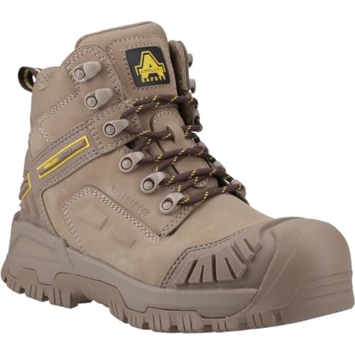 Image of Amblers Safety Female Mary Safety Boot, Taupe, Size UK 4