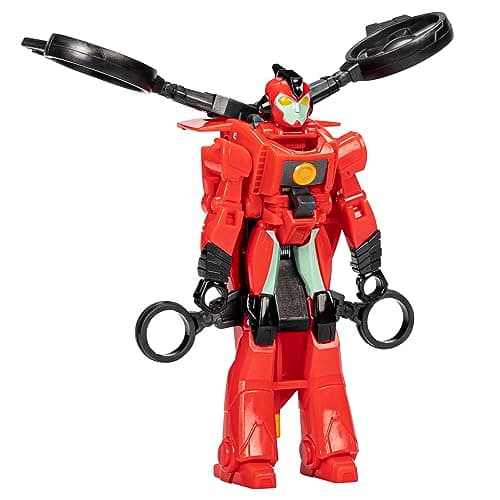 Image of Transformers Toys EarthSpark 1-Step Flip Changer Terran Twitch, 10-cm Action Figure, Robot Toys for Ages 6 and Up