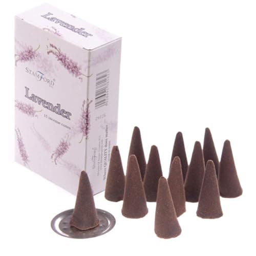 Image of Stamford Lavender Incense Cones, Multi-Colour