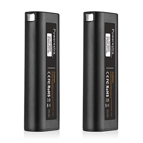 Image of Powerextra 2 Pack Paslode BatteryIM350 Ni-MH Battery 6V 3600mAh,Compatible with Paslode Nailers 404717 B20544E 404400 900400 901000 B20720 BCPAS-404717 IM250 IM200 IM65 IM50 IM350A IM350CT PS604N