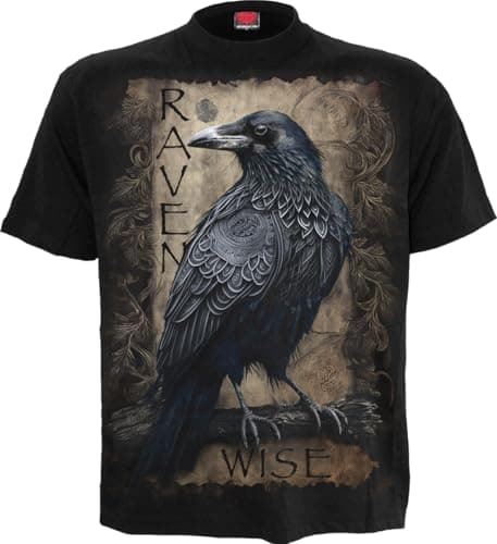 Image of Spiral - Raven Wise - T-Shirt Black - 3XL