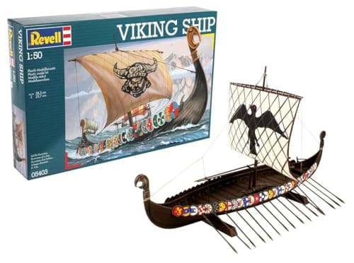 Image of Revell 05403 Viking Ship 1:50 Scale Unbuilt/Unpainted Plastic Model Kit