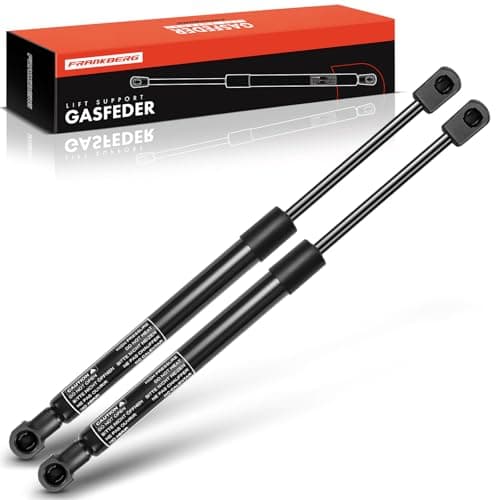 Image of Frankberg 2x Gas Struts Bonnet Hood Compatible with W201 190 All Engine Saloon 1982-1993 Replace# 2018800229