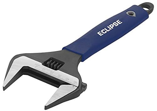 Image of Adjustable Wrench, Wide JAW, 6", Jaw Opening Max 34mm, Length 150mm, Length, Imperial 6", Spanners/Adjustable Wrenches, 1 Piece in Pack - ADJW6WJ