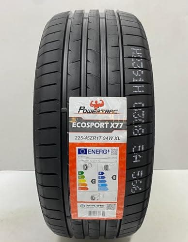 Image of 1 X 225 45 17 POWERTRAC ECOSPORT 225/45ZR17 94W XL EXTRA LOAD TYRE M+S (MUD & SNOW) AMAZING C & B RATED LABEL 2254517