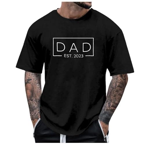 Image of Akgukrseh Mens Shirts Unisex Crew Neck Short Sleeve Stripes T-Shirt Polo for Men Adult Design Work Tshirt Slim Fit UK Casual Beach Yoga Sets Birthday Short Sleeve (Black,L)