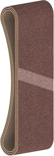Image of Bosch 3X PRO Paint on Wood and Hardwood X440 Sanding Belt for Sanders (for Paint on Wood, Hardwood, 60 x 400 mm, Grit 150, Professional Accessory Belt Sander)