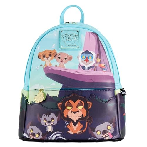 Image of Loungefly Pop Disney Lion King Pride Rock Mini Backpack