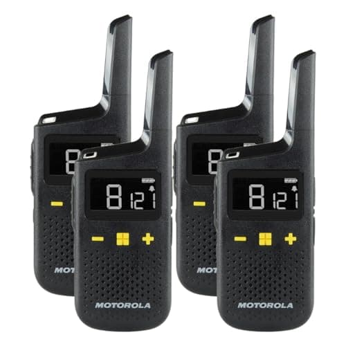 Image of Motorola XT185 PMR446 Licence Free Waterproof and Dust-tight Two Way Walkie Talkie Business Radio (Quad pack)