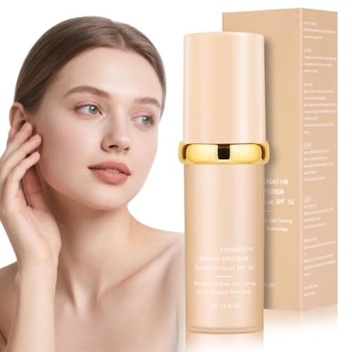 Image of AUYAO 4-in-1 Colour Changing Foundation SPF50, Medium Spectrum, Full Coverage, Moisturizer, Light Color