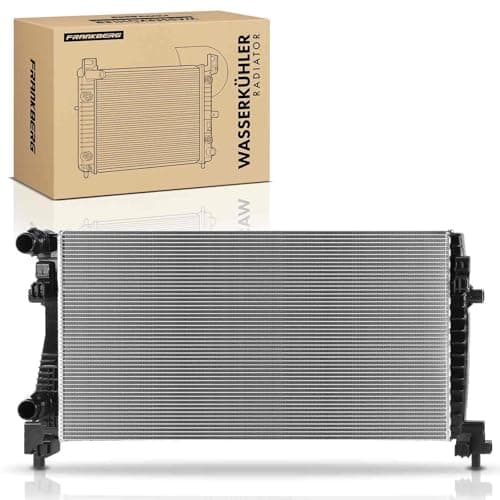 Image of Frankberg Engine Radiator Car Radiator AT/MT Compatible with A3 8V1 8VK 1.2L 1.6L 2012-2020 Leon 5F 5F1 1.2L 1.6L 2012-2020 Golf VII Van 5G1 T.o.u.r.a.n 5T1 Replace# 5Q0121251EB
