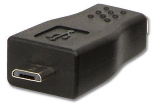 Image of LINDY USB Adapter, USB Mini-B Female to Micro-B Male
