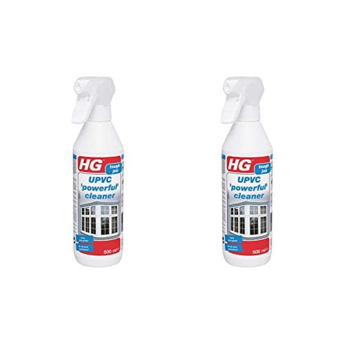 Image of HG UPVC Cleaner Spray for Windows & Synthetic Frames 500ml (2 Sprays)