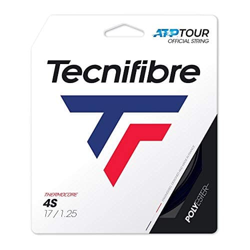 Image of Tecnifibre 4S Tennis String 1.25 Black - 12m Set