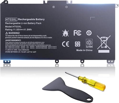 Image of OILLvi L11119-855 HT03XL Laptop Battery for HP Pavilion 14-CE 14-CF 14-CK 14-CM 14-DH 14-DK 14-DF 14-MA 14Q-CS 14Q-CY 15-CS 15-DQ 15-DA 15-DB 15-CW 17-BY 17-CA 240 245 250 255 G7 340 348 G5