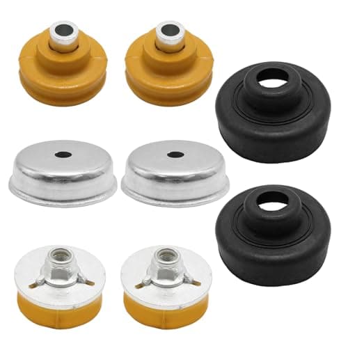 Image of JUUDDENPARTS 2 Sets Rear Shock Absorber Suspension Top Strut Mount Kit, Replacement for BMW 1 3 Series X1 E82 E84 E87 E88 E90 E91 E92, Replaces 33506771737 33506767010