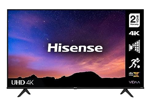 Image of HISENSE 58A6GTUK (58 Inch) 4K UHD Smart TV, with Dolby Vision HDR, DTS Virtual X, Youtube, Netflix, Freeview Play and Alexa Built-in, Bluetooth and WiFi (2021 NEW), Operating System VIDAA