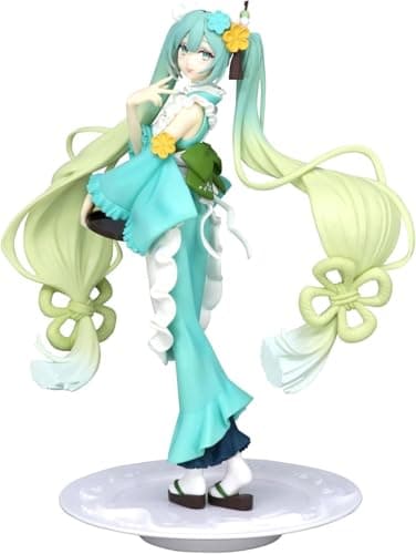 Image of Furyu Hatsune Miku: Matcha Parfait Mint Sweet Sweets Series Figure, Multicolor