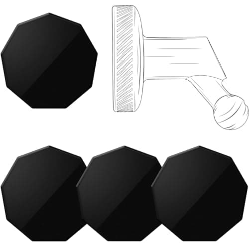Image of 4 Pack Adhesive Replacement Magnet Piece for Garmin Low-Profile Magnetic Mount,Only Windshield Sticky Piece No Mount,for Garmin Dash Cam Mount 45/46/47/55/56/57/65W/66W/67W/Tandem/Speak Plus