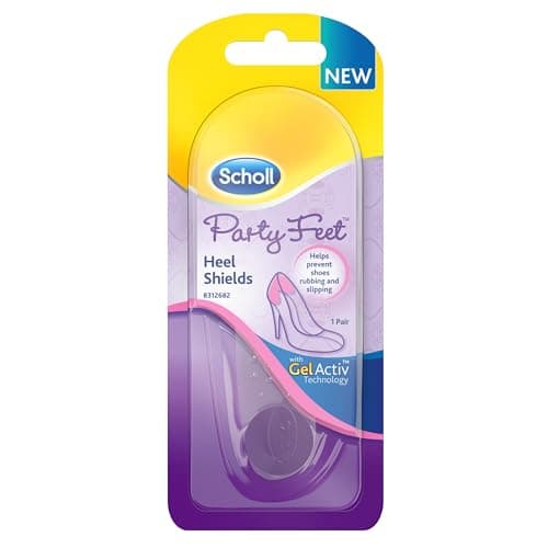 Image of Scholl Party Feet Invisible Gel Heel Shields