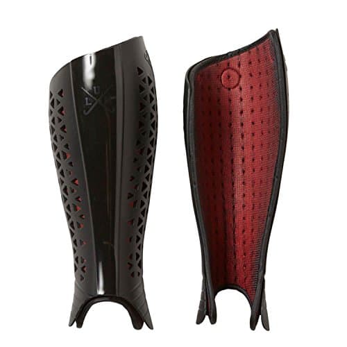 Image of adidas Lux Hockey Shinguard - Black - Medium