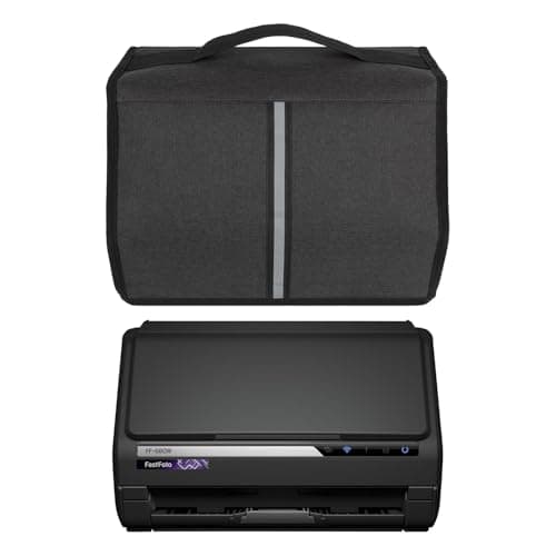 Image of Kingshion Scanner Dust Cover Compatible with Epson FastFoto FF-680W / DS-530/770 / 870/970 / ES-400W / ES-500W Scanner Protector Wireless High-Speed Photo and Document Scanning System