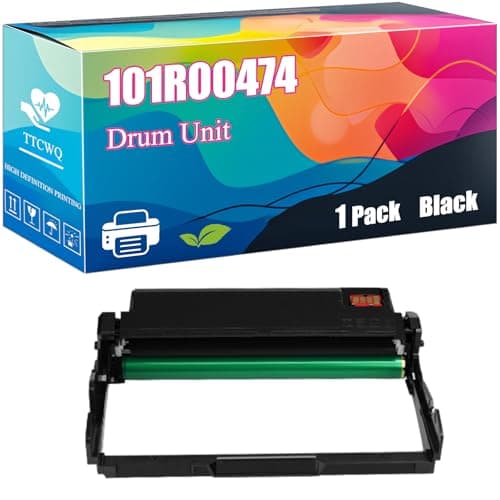 Image of 101R00474 Drum Unit Compatible with Xerox Phaser 3260DNI WorkCentre 3225 3225DNI Printers, High-Yield Ideal for High-Volume Printing (Black)