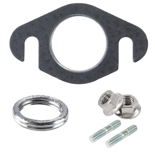 Image of Hoite Exhaust Gasket Set with Stud Bolts – Manifold Gasket for 50cc 2T Single-Cylinder Scooters & Motorcycles