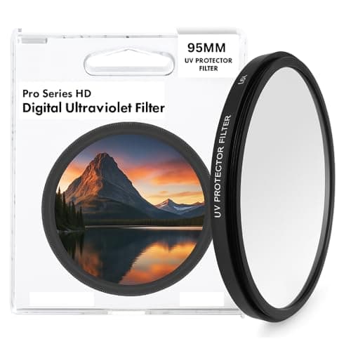 Image of Tronixpro UV Lens Filter 95mm – Multi-Coated Camera Lens Protector, Ultra Slim No Vignetting Filter for Sigma 150-600mm, Tamron 150-600mm DSLR Mirrorless Lenses