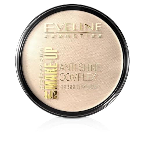 Image of Eveline Cosmetics Art Professional Make-up Art Professional Make-Up Mattifying Mineral Powder with Silk - 33 Golden Sand, Anti-Shine Complex, Lightweight Formula