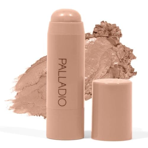 Image of Palladio I'm Glowing Creamy Stick Luminizer, Luminous Glow to your Skin, Ultra-Creamy Texture for Smooth Application, All day wear, Easy Application, Limelight