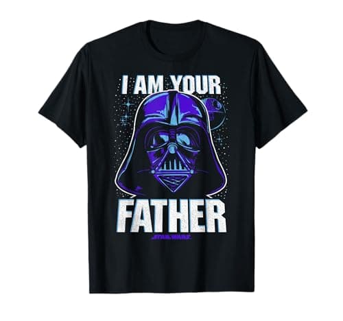 Image of Star Wars Darth Vader I Am Your Father Purple Hue T-Shirt