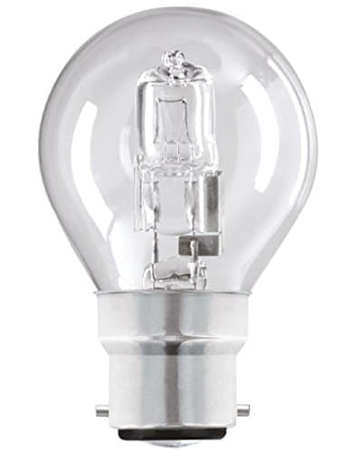 Image of Status 42SHRBCC1PK8 Halogen Round Bulbs B22, 42/55 W, Set of 8