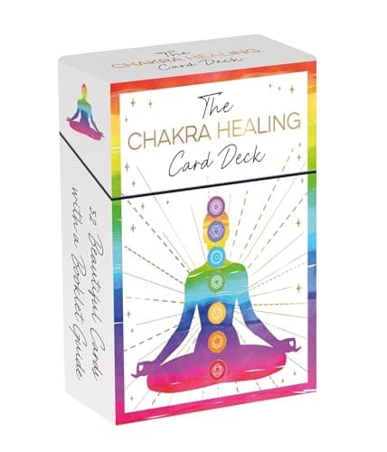 Image of The Chakra Healing Card Deck: 52 Beautiful Cards and Booklet to Guide You on Your Healing Journey